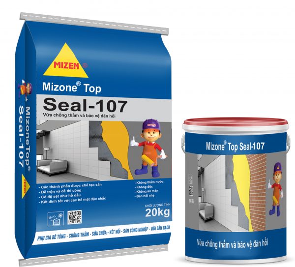 Mizone® Top Seal-107 Vữa chống thấm bảo vệ